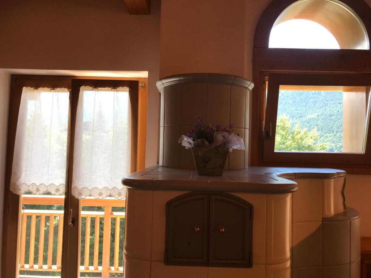 Attico In Legno Ad Andalo Apartman Kültér fotó
