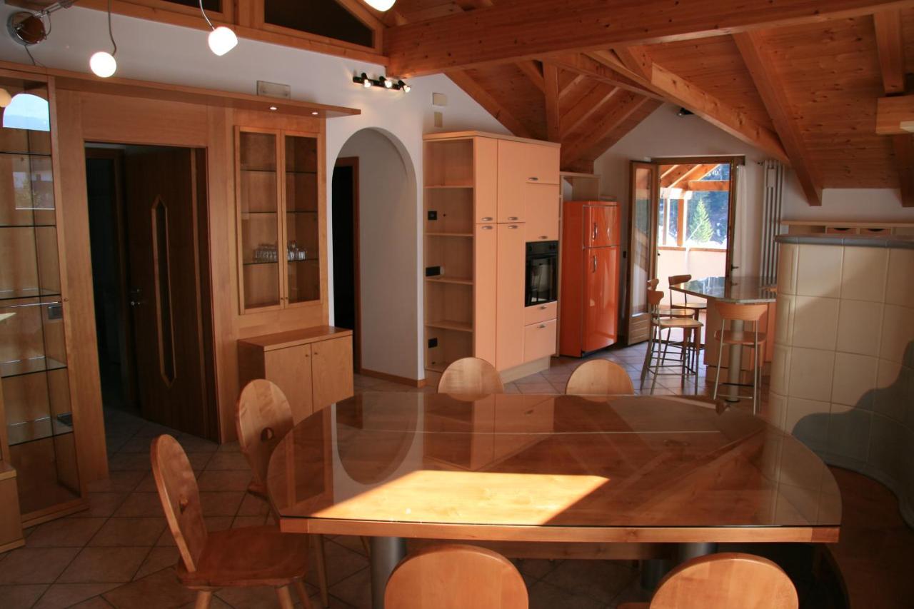 Attico In Legno Ad Andalo Apartman Kültér fotó