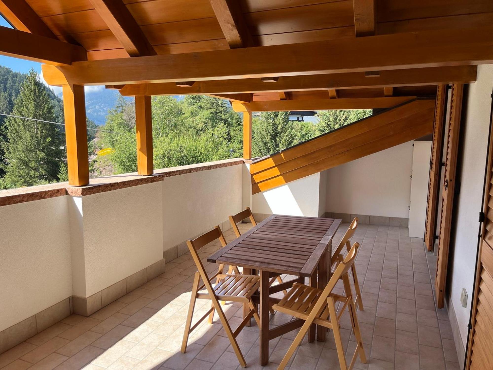 Attico In Legno Ad Andalo Apartman Kültér fotó