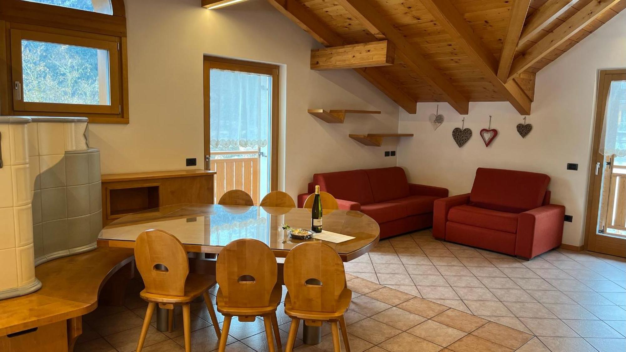 Attico In Legno Ad Andalo Apartman Kültér fotó
