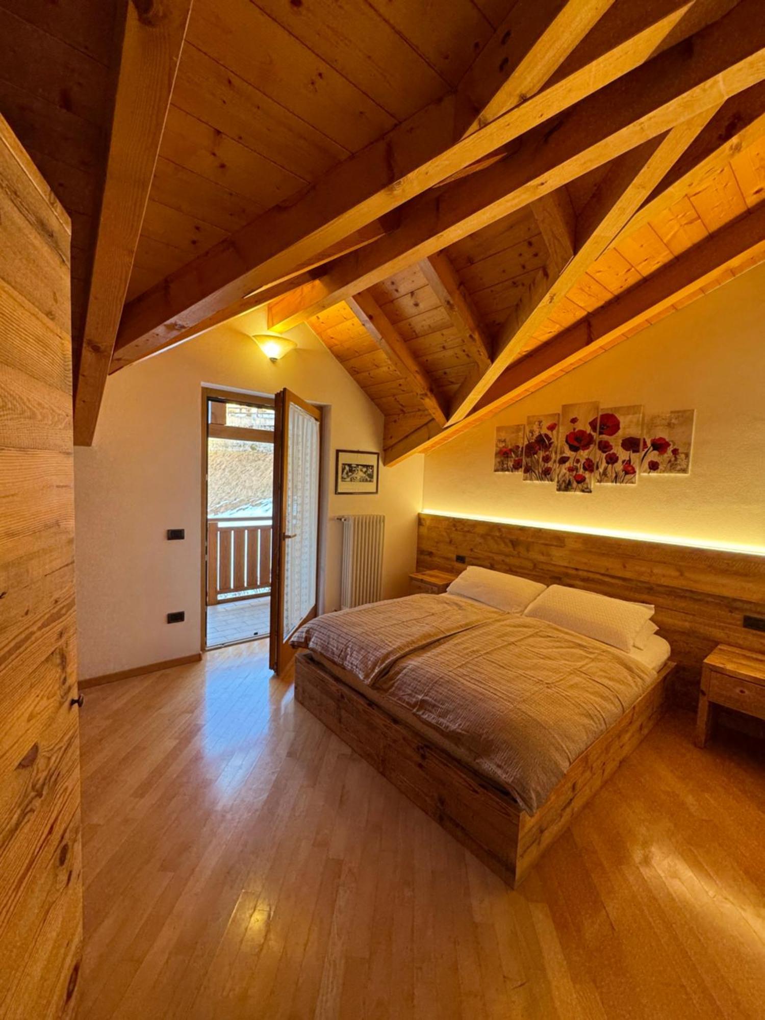 Attico In Legno Ad Andalo Apartman Kültér fotó