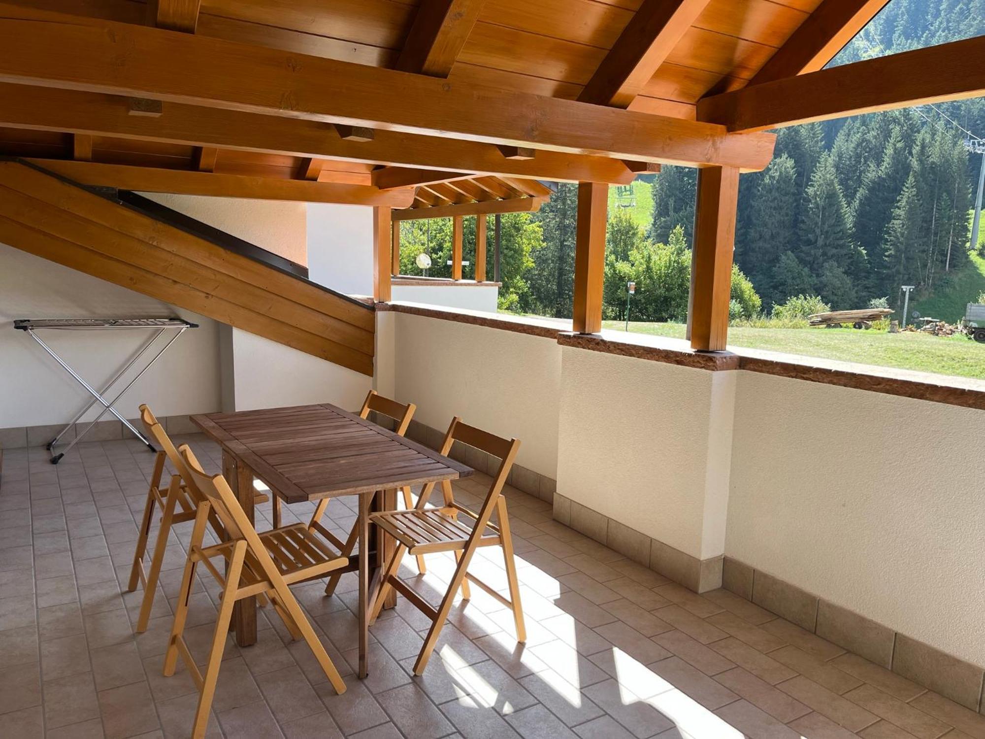 Attico In Legno Ad Andalo Apartman Kültér fotó